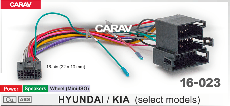 Переходник HYUNDAI/KIA для Android | CARAV 16-023