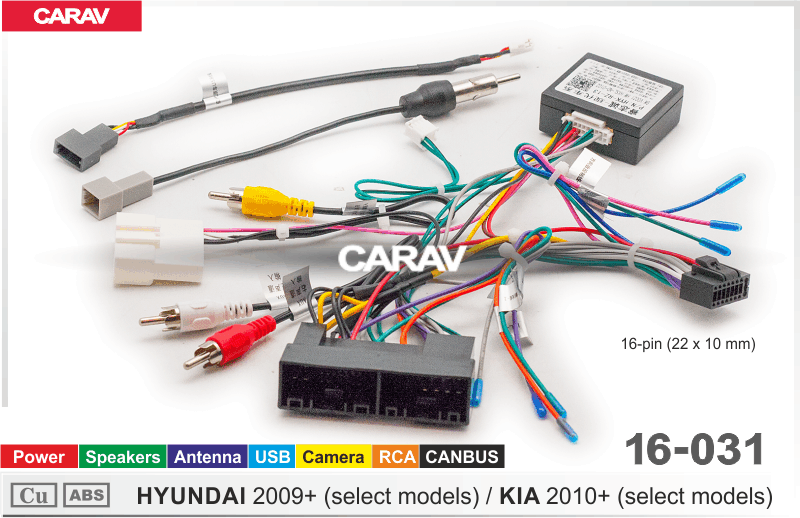 Переходник HYUNDAI/KIA для Android | CARAV 16-031 (CANBUS)