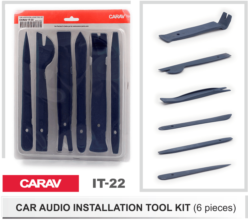 Набор инструментов для установщика CARAV IT-22 6 предметов