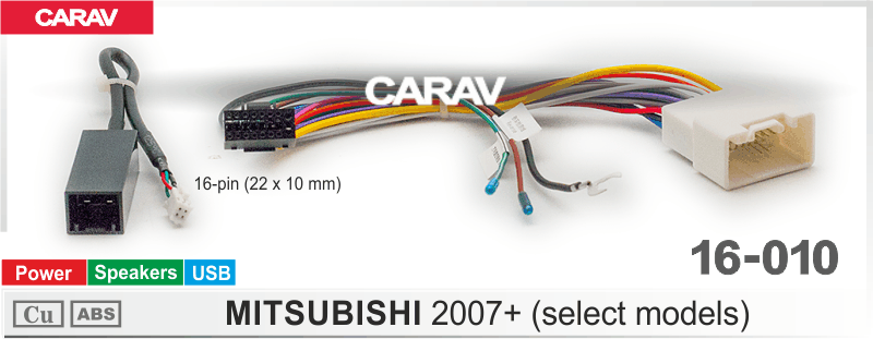 Переходник MITSUBISHI для Android | CARAV 16-010