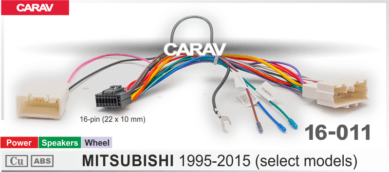 Переходник MITSUBISHI для Android | CARAV 16-011