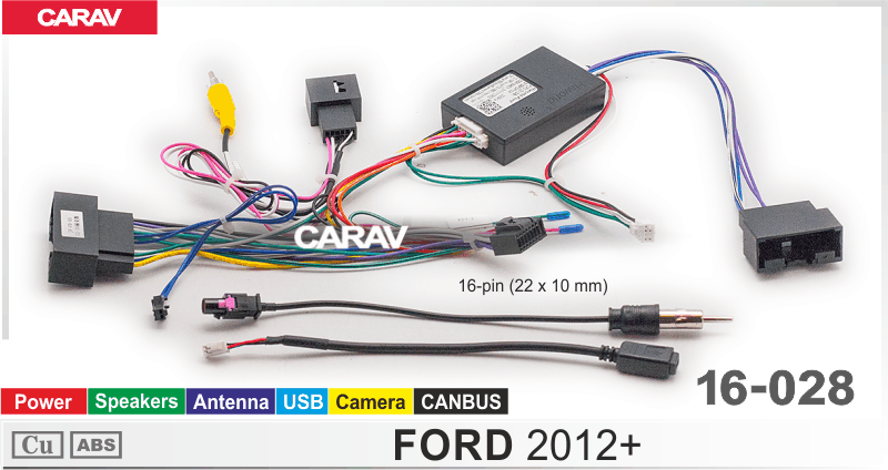 Переходник FORD с CANBUS для Android | CARAV 16-028