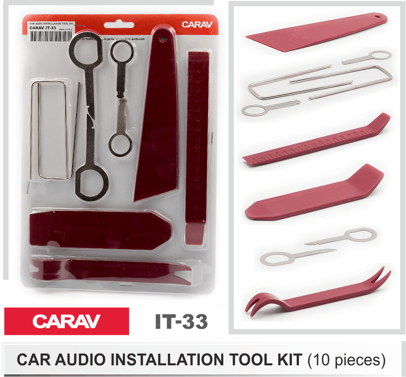 Набор инструментов для установщика CARAV IT-33 10 предметов